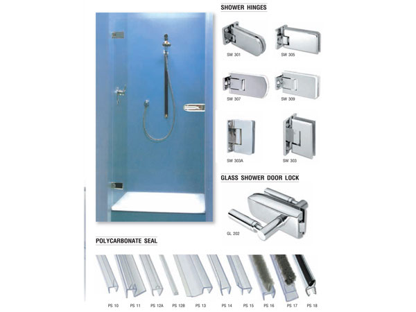 Bộ phụ kiện cabin tắm VVP Wall / Glass 001